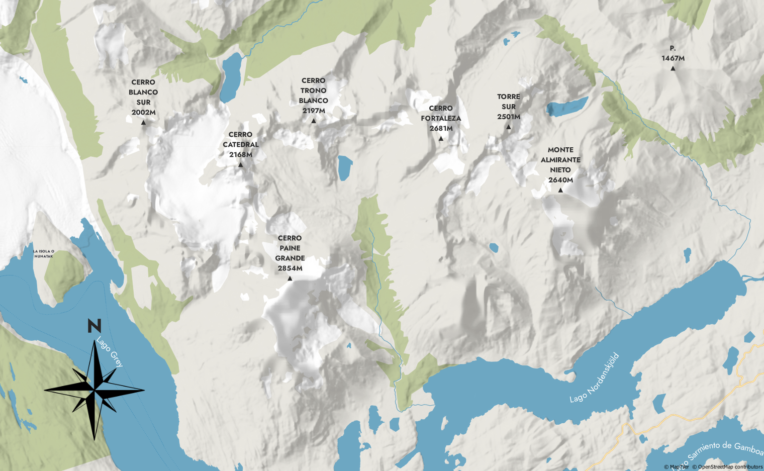 Torres del Paine Keepsake Box